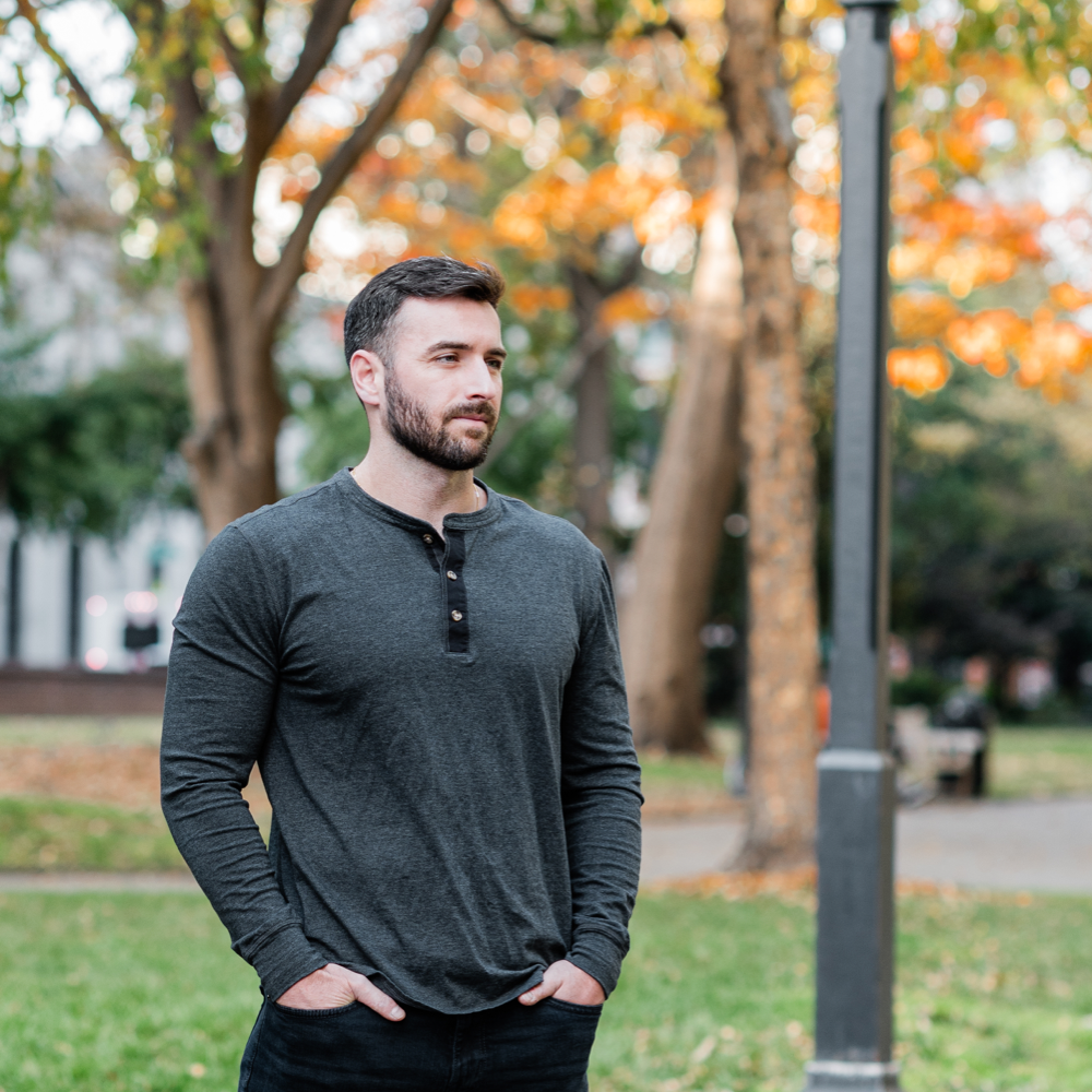Long Sleeve Henley: Combining Comfort And Style – Steggy's